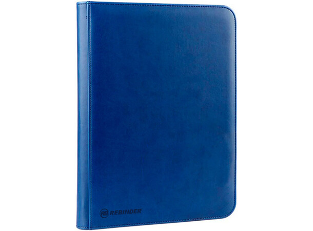 Rebinder Toploader Binder 9-Pocket Blue 