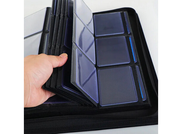 Rebinder Toploader Binder 9-Pocket Blue 