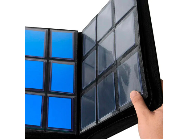 Rebinder Toploader Binder 9-Pocket Blue 