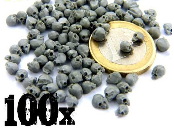 Resin Skallar Skulls - 100 st Green Stuff World 