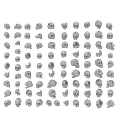 Resin Skallar Skulls - 85 st Green Stuff World