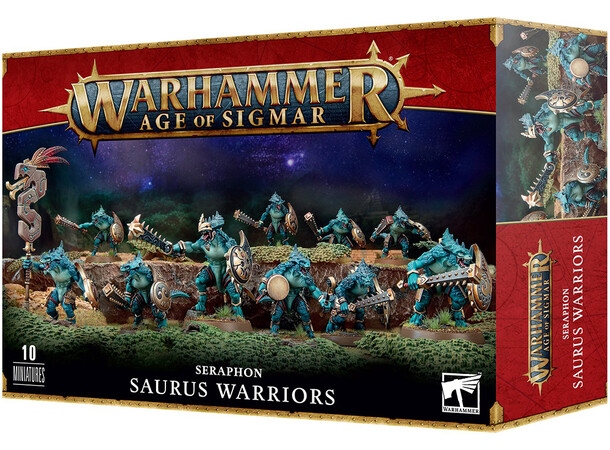 Seraphon Saurus Warriors Warhammer Age of Sigmar 