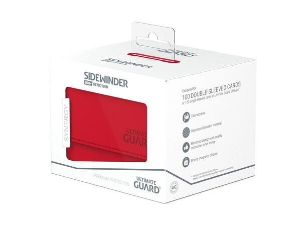 Sidewinder 100+ Synergy Röd/Vit Ultimate Guard 