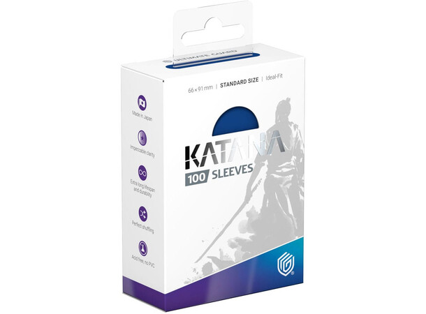 Sleeves Katana Blue Bird 100 st 66x91 Ultimate Guard Kortskydd/DeckProtect 