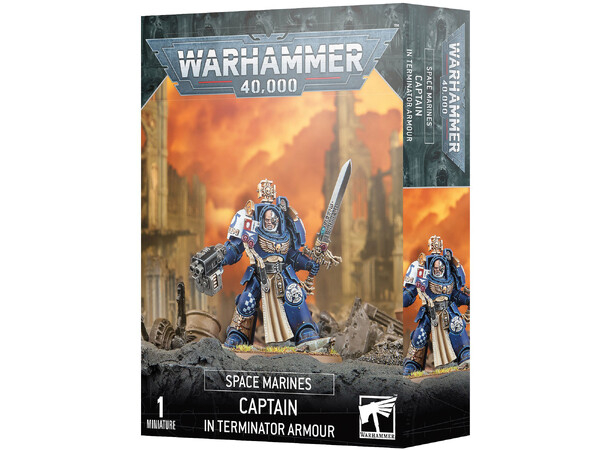 Space Marines Captain Terminator Armour Warhammer 40K 