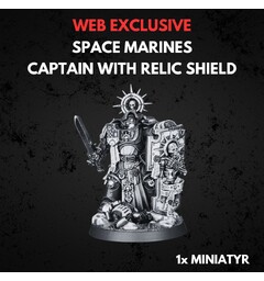 Space Marines Captain with Storm Shield Warhammer 40K