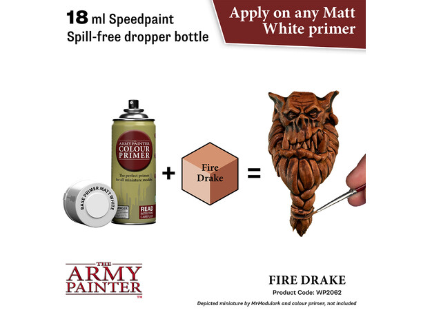 Speedpaint 2.0 Fire Drake Army Painter - 18ml 