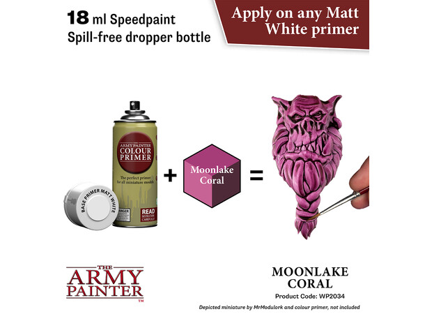 Speedpaint 2.0 Moonlake Coral Army Painter - 18ml 