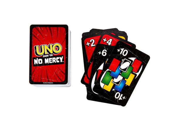 UNO No Mercy Kortspel 