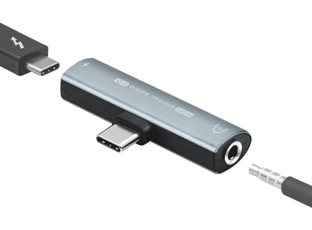 USB-C till 3.5mm Audio & Charger Ladda medan du lyssnar på musik 