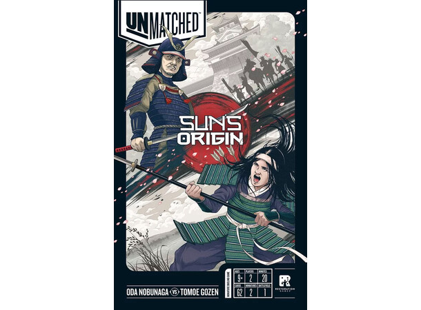 Unmatched Suns Origin Brädspel 