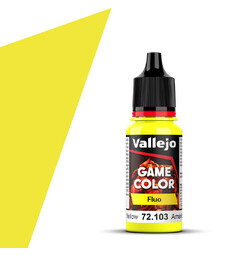 Vallejo Game Color Fluorescent Yellow 18ml - Fluo