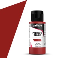 Vallejo Premium Basic Bright Red 60ml Premium Airbrush Color