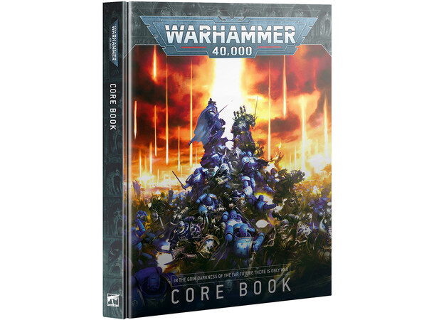 Warhammer 40K Core Book (10th Ed) Regelbok - Hardback Cover 