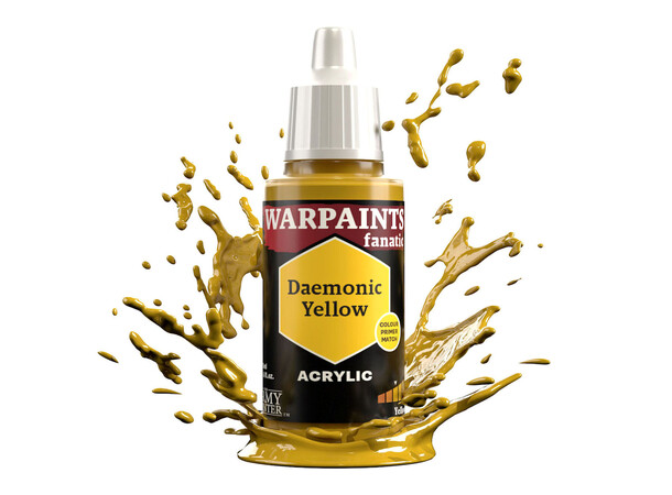 Warpaints Fanatic Daemonic Yellow Army Painter 