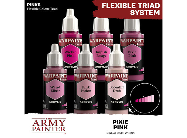 Warpaints Fanatic Pixie Pink Army Painter 