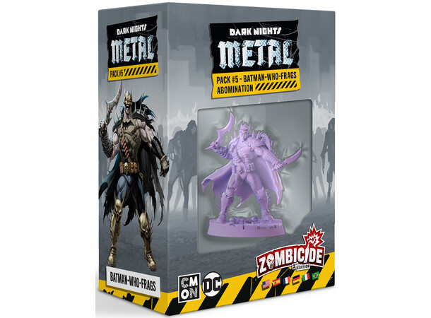 Zombicide 2nd Ed Dark Knight Pack 5 Expansion till Zombicide 2nd Edition 