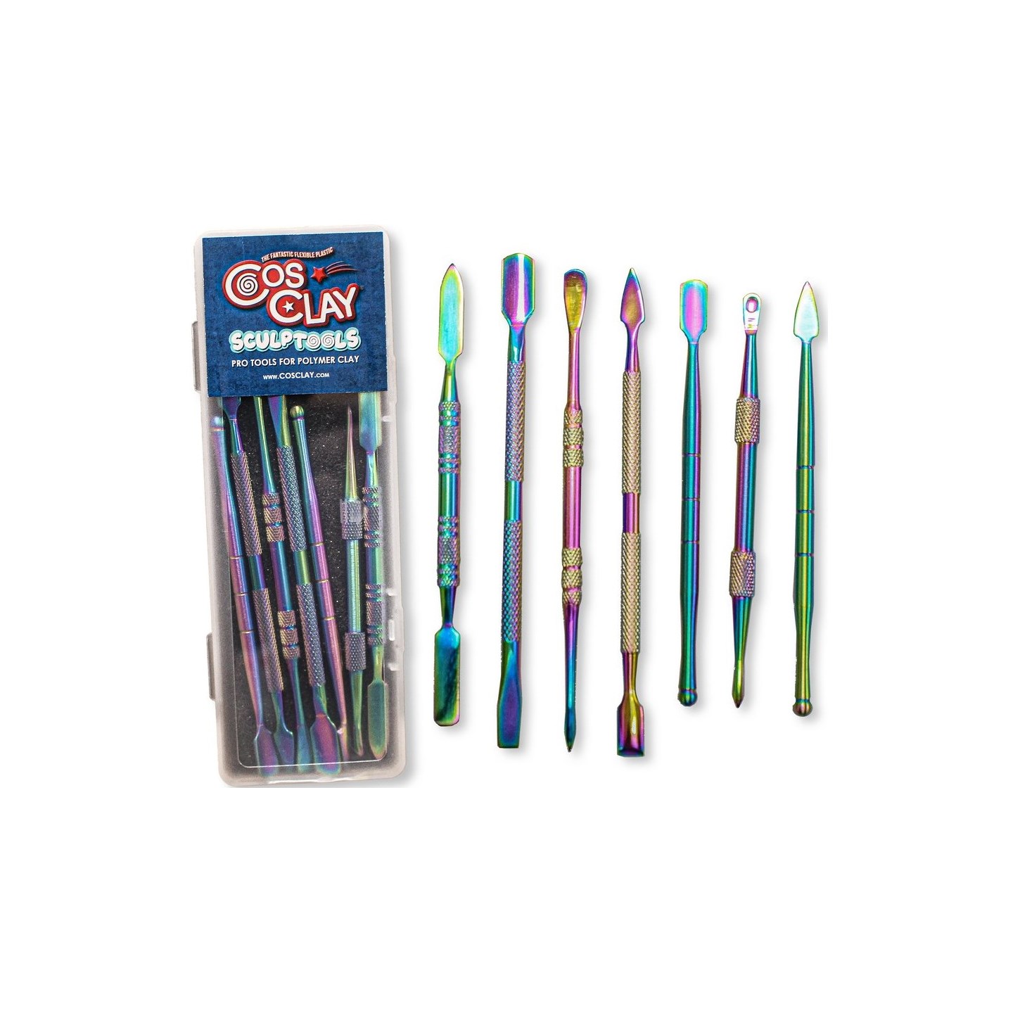 Anodized Steel Sculpting Set Cosclay