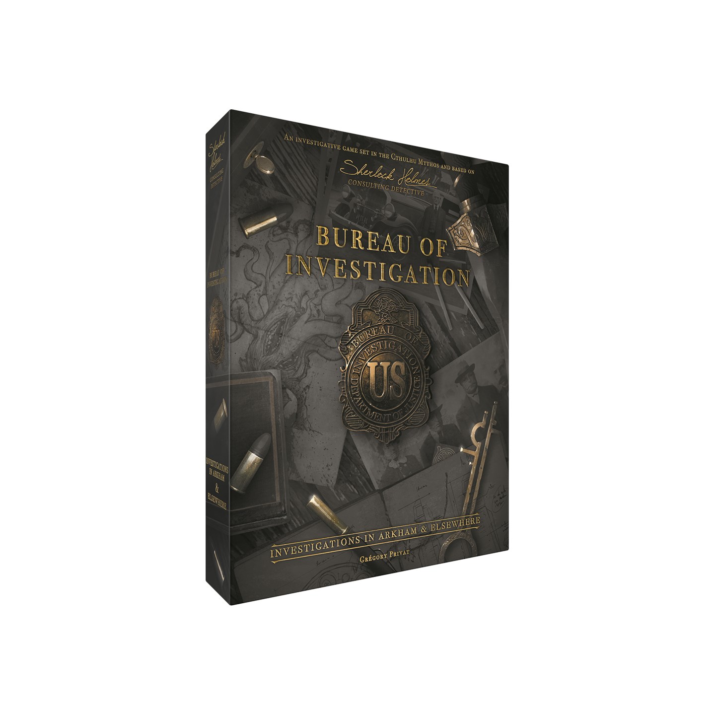 Bureau of Investigation Brädspel Investigations in Arkham & Elsewhere
