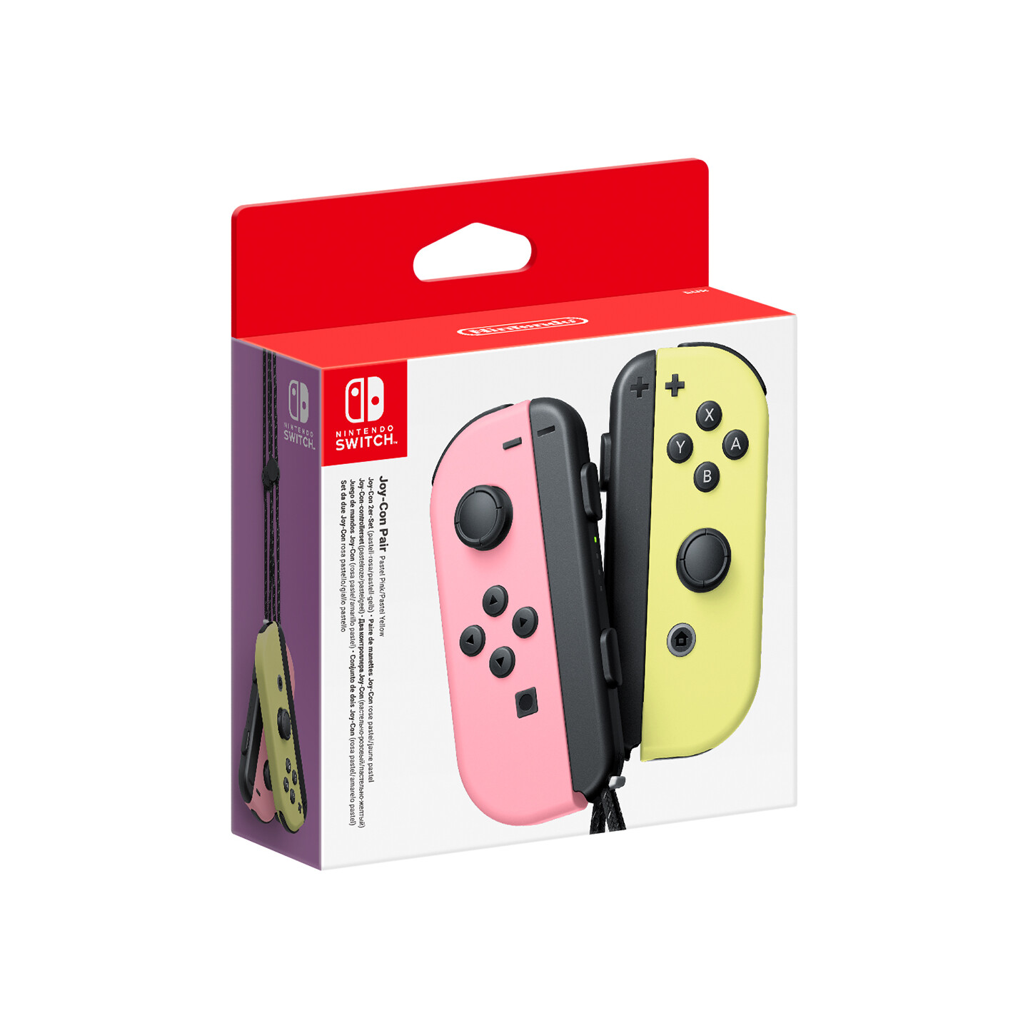 Nintendo Switch Joy-Con Rosa/Gul Pastel Pink & Pastel Yellow