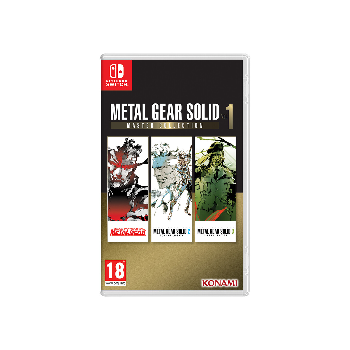 Metal Gear Solid Master Coll V1 Switch Master Collection Vol 1