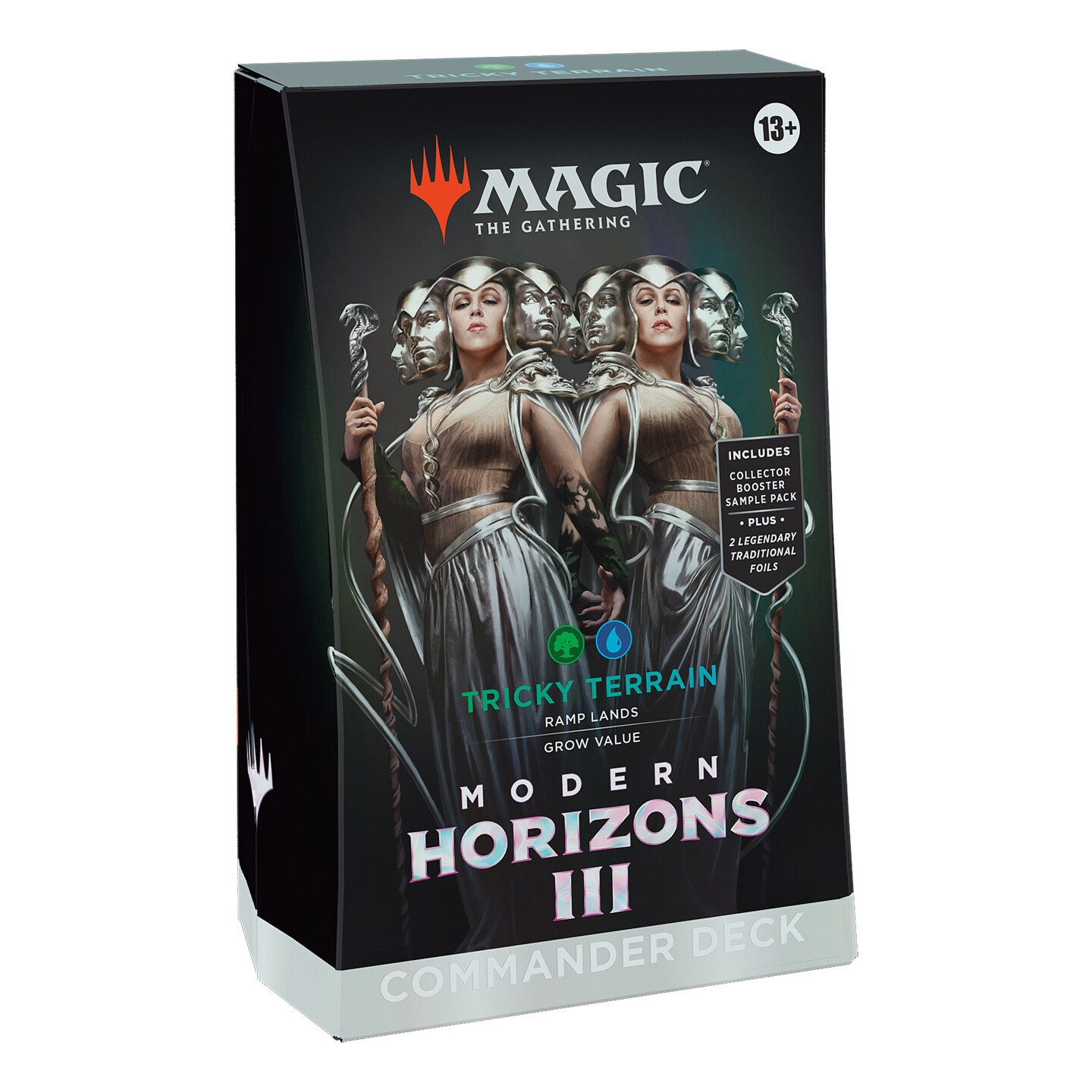 Magic Modern Horizons 3 Commander #2 Commander Deck Tricky Terrain