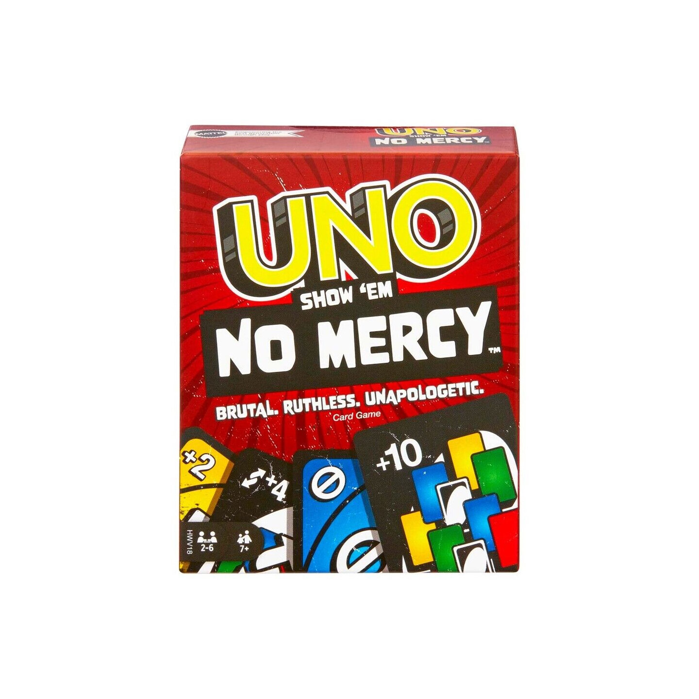 UNO No Mercy Kortspel