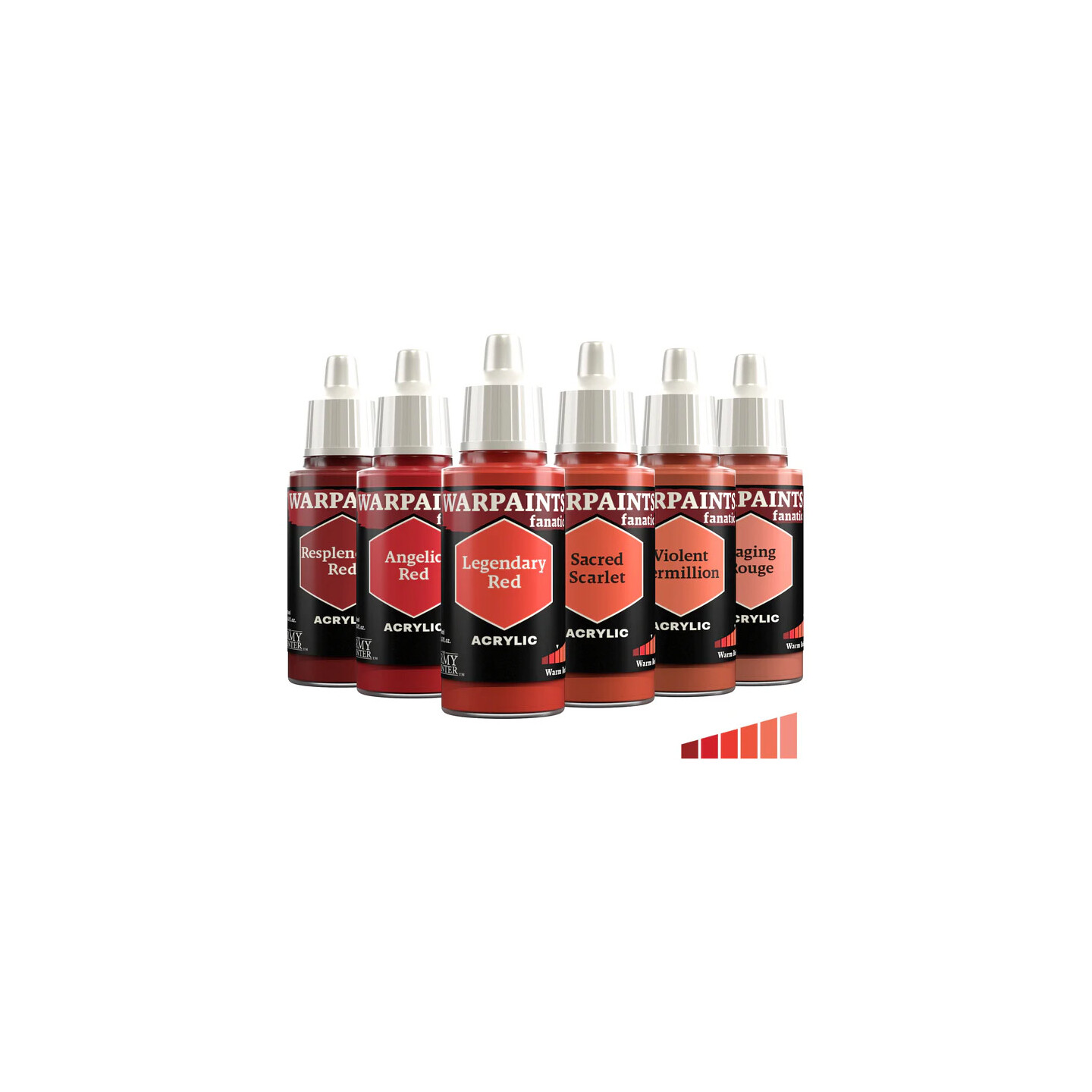 Flexible Triad Warm Reds Army Painter Warpaints Fanatic