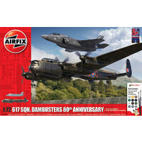 617 Dambusters 80th Anniv. Starter Set Airfix 1:72 Byggsats 30 cm