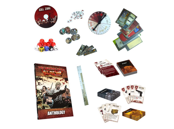 All Out War Essentials Kit The Walking Dead Miniatures Game 