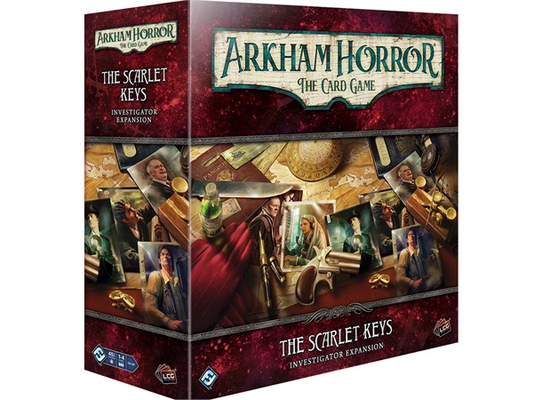 Arkham Horror TCG Scarlet Keys Investiga Investigator Expansion 