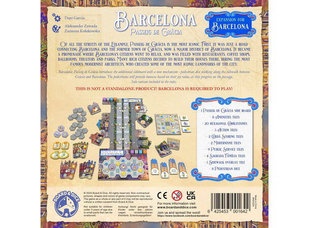 Barcelona Passeig de Gracia Expansion Expansion till Barcelona 