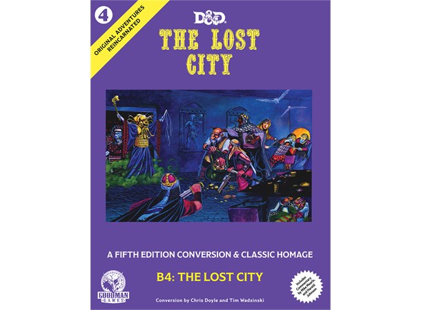 D&D 5E Adventure The Lost City Dungeons & Dragons Original Adventures 4 