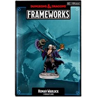 D&D Figur Frameworks Human Warlock Male 