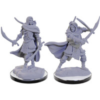 D&D Figur Nolzur Human Rangers Nolzur's Marvelous Miniatures - Ej målad