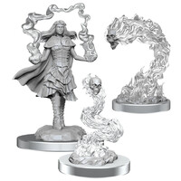 D&D Figur Nolzur Spellcaster/Flameskulls Nolzur's Marvelous Miniatures - Ej målad
