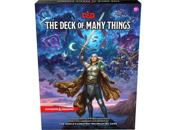 D&D Suppl. The Deck of Many Things Dungeons & Dragons Supplement 