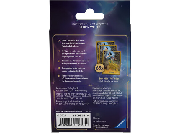 Disney Lorcana Sleeves Snow White 