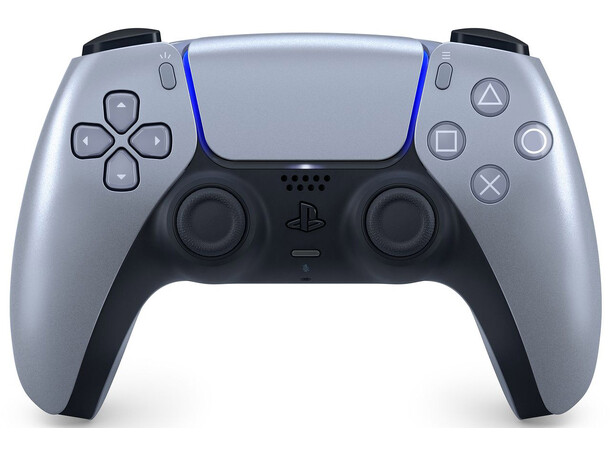 DualSense Controller Sterling Silver PS5 Handkontroll för PlayStation 5 