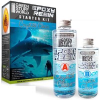 Epoxy Resin Starter Kit Crystal Clear Green Stuff World