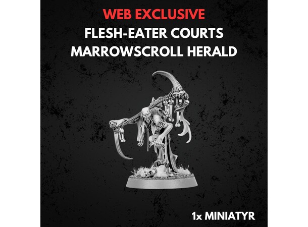 Flesh-eater Courts Marrowscroll Herald Warhammer Age of Sigmar 