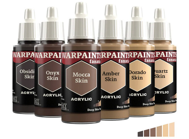 Flexible Triad Deep Skin Tones Army Painter Warpaints Fanatic 