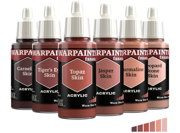 Flexible Triad Warm Skin Tones Army Painter Warpaints Fanatic 