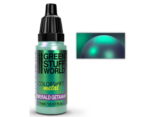 GSW Colorshift Metal Emerald Getaway Green Stuff World Chameleon Paints 17ml 