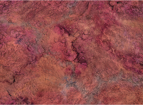 Gaming Mat - Scarlet Planet 44x60 112 x 153 cm - Kraken Wargames 