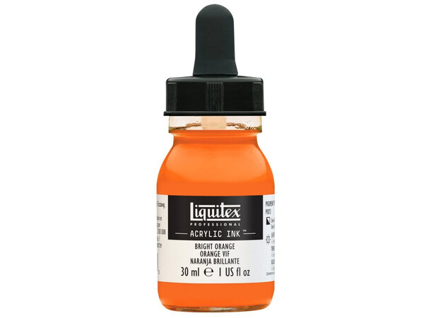 Ink Acrylic Bright Orange Liquitex 720 - 30 ml 