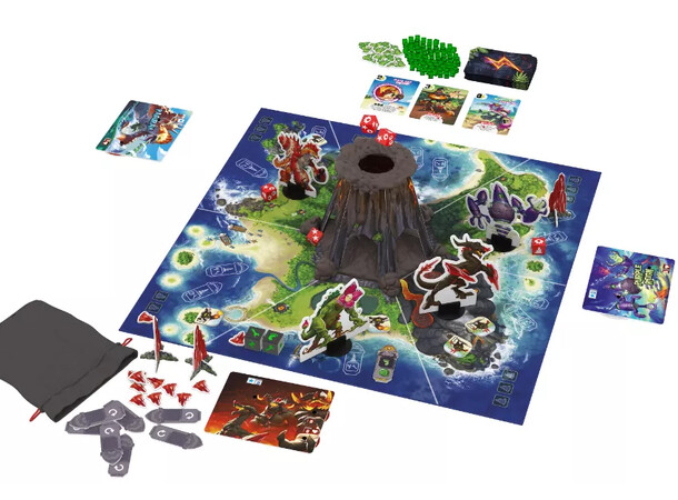 King of Monster Island Brädspel 
