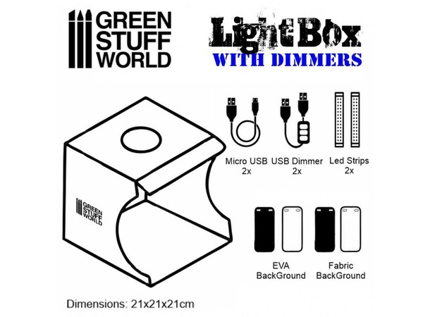 Lightbox Studio - Proffe miniatyrbilder Green Stuff World 