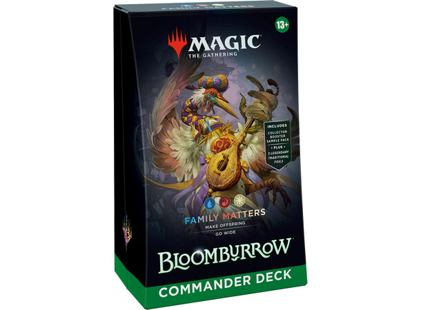 Magic Bloomburrow Commander Deck 2 Family Matters 