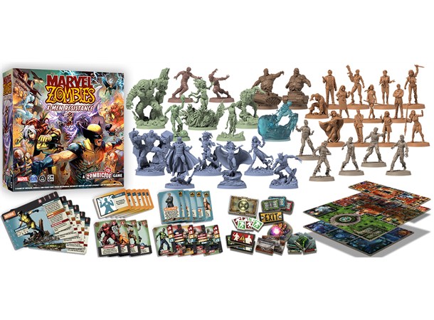 Marvel Zombies X-Men Resistance Core Box A Zombicide Game 